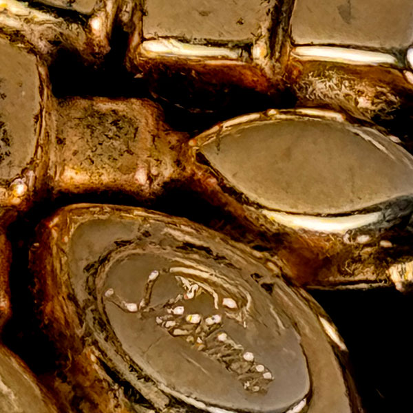 1950s Canada Sherman Aurora Borealis Rhinestone Brooch