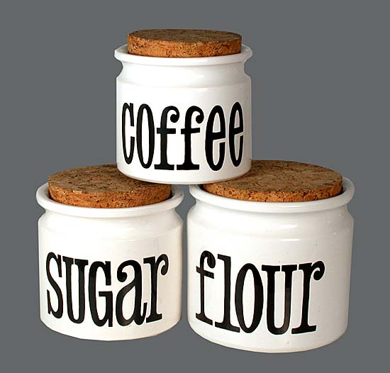 Vintage TG Green Spectrum Canisters Storage Jars