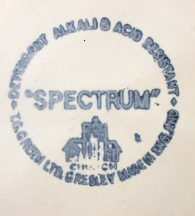 Vintage TG Green Spectrum Canisters Storage Jars