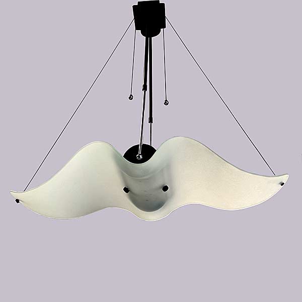 Chandelier By Azelio Giberti Illuminazione, 1980s Postmodern Italy