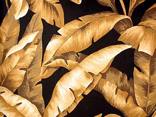 'Cocoa Bay' Floral Leaf Drapes Curtains