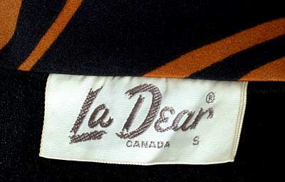 Vintage 60s Op Art Wrap Dress