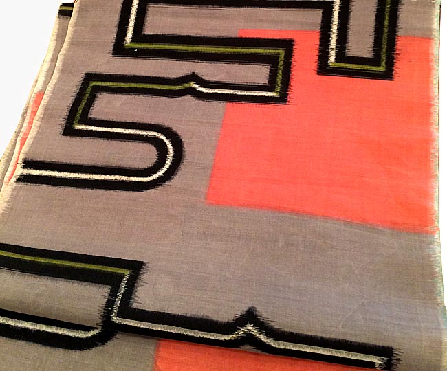 Vintage Silk Japan Meisen Ikat Fabric