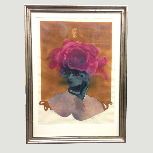 Lithograph Stephanie Weber Woman Series Three Second Edition