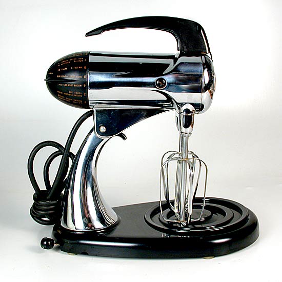 Vintage 1950s Sunbeam Chrome Mixer Mixmaster