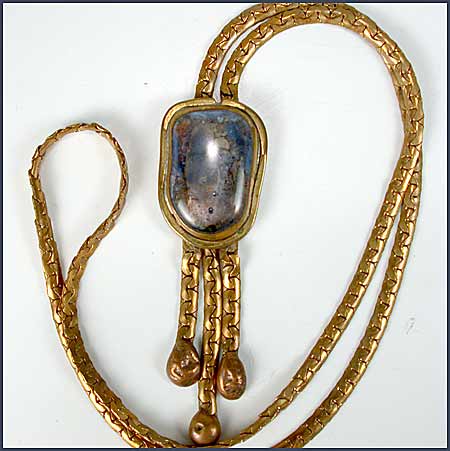 1960s Rafael Glass Pendant Necklace