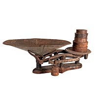 Antique Cast Iron Scale R. Gordon Montreal Canada