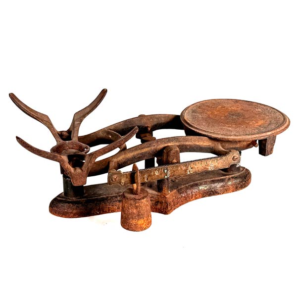 Antique Cast Iron Scale R. Gordon Montreal Canada