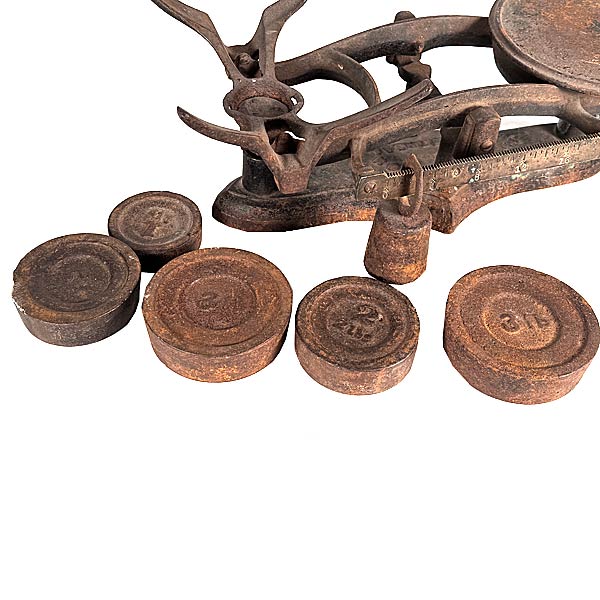 Antique Cast Iron Scale R. Gordon Montreal Canada