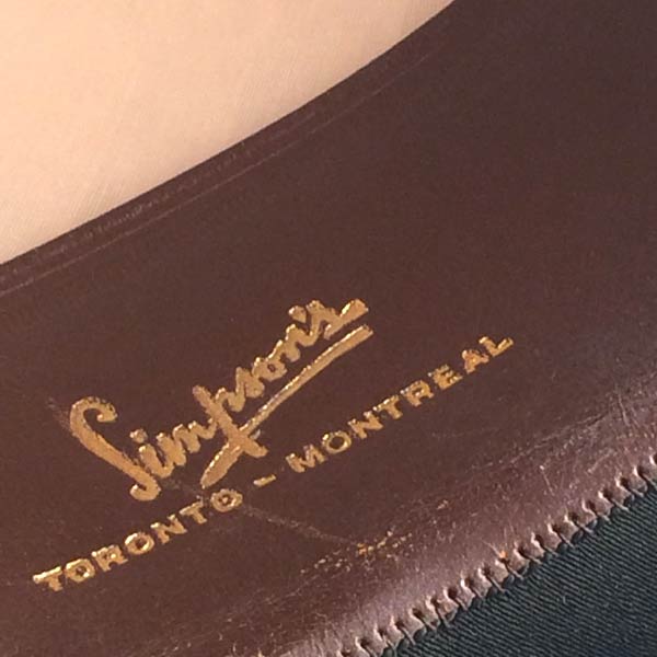 Top Hat, Beaver Fur, Made In England Circa 1910, Antique