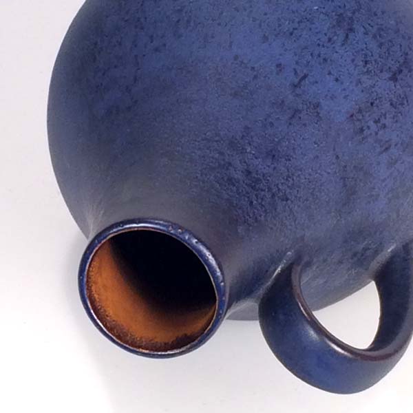 1960s West German Pottery Vase Ewer by Ceramano Adria