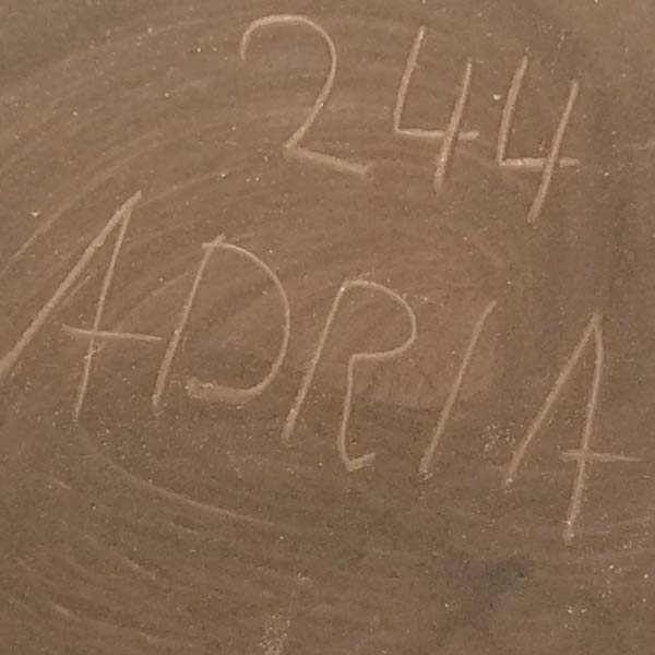 1960s West German Pottery Vase Ewer by Ceramano Adria