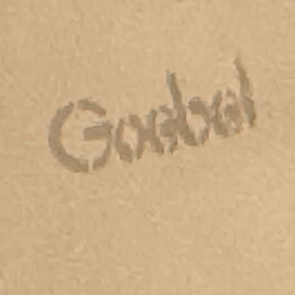 1970s Germany Goebel Striped Glass Vase